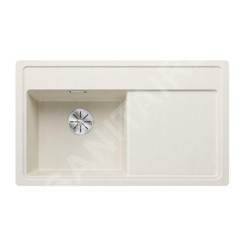 Blanco Zenar 45 - Évier en silgranit, 848x498 mm, avec commande de vidage, InFino, blanc doux 527179