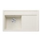 Blanco Zenar 45 - Évier en silgranit, 848x498 mm, avec commande de vidage, InFino, blanc doux 527179