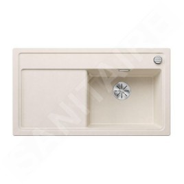 Blanco Zenar 5 - Évier en silgranit, 915x510 mm, avec commande de vidage, InFino, blanc doux 527182