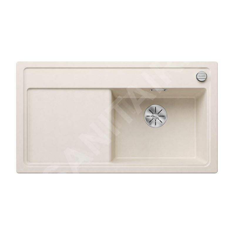 Blanco Zenar 5 - Évier en silgranit, 915x510 mm, avec commande de vidage, InFino, blanc doux 527182