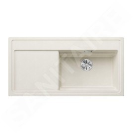 Blanco Zenar XL 6 - Évier en silgranit 1000x510 mm, avec commande de vidage et accessoires, InFino, blanc doux 527190