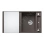 Blanco Axia III 5 - Évier en silgranit, 915x510 mm, avec accessoires, InFino, gris 527222