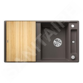 Blanco Axia III 5 - Évier en silgranit, 915x510 mm, avec accessoires, InFino, gris 527223