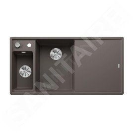 Blanco Axia III 6 - Évier en silgranit 1000x510 mm, avec commande de vidage et accessoires, InFino, gris 527226