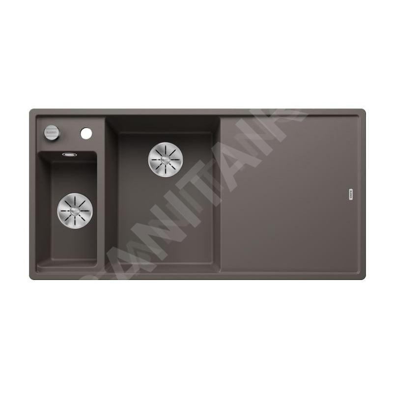 Blanco Axia III 6 - Évier en silgranit 1000x510 mm, avec commande de vidage et accessoires, InFino, gris 527226