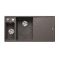 Blanco Axia III 6 - Évier en silgranit 1000x510 mm, avec commande de vidage et accessoires, InFino, gris 527226