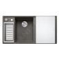 Blanco Axia III 6 - Évier en silgranit 1000x510 mm, avec commande de vidage et accessoires, InFino, gris 527226
