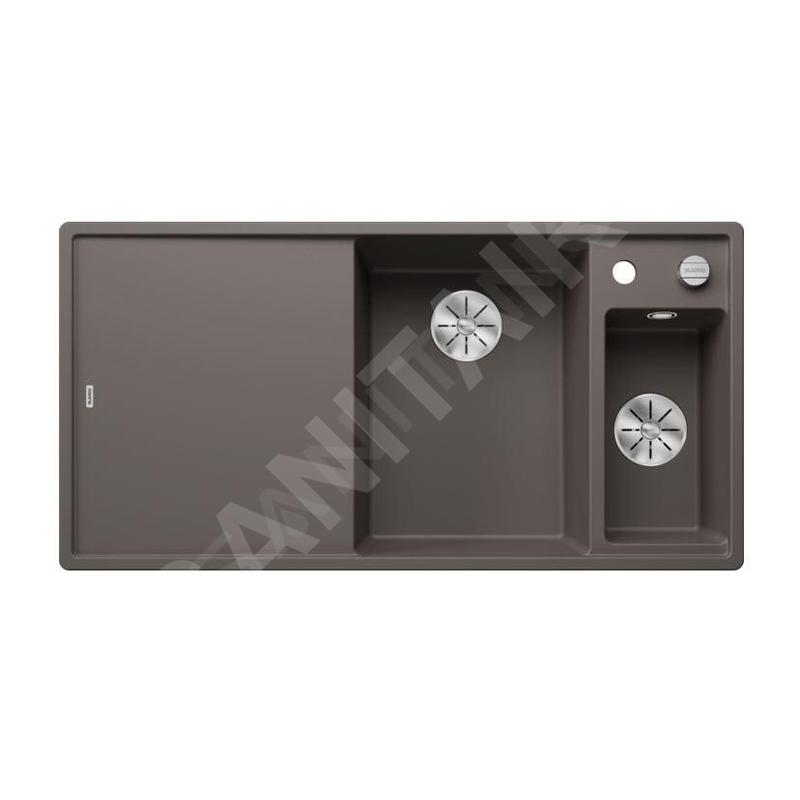 Blanco Axia III 6 - Évier en silgranit 1000x510 mm, avec commande de vidage et accessoires, InFino, gris 527229