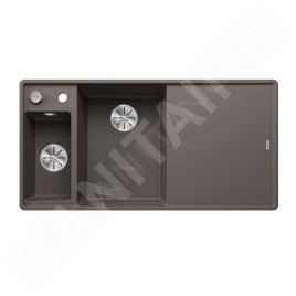Blanco Axia III 6 - Évier en silgranit, 990x500 mm, avec commande de vidage et accessoires, InFino, gris 527231
