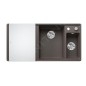 Blanco Axia III 6 - Évier en silgranit, 990x500 mm, avec commande de vidage et accessoires, InFino, gris 527232