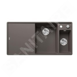 Blanco Axia III 6 - Évier en silgranit, 990x500 mm, avec commande de vidage et accessoires, InFino, gris 527233