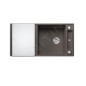 Blanco Axia III XL 6 - Évier en silgranit 1000x510 mm, avec commande de vidage et accessoires, InFino, gris 527234