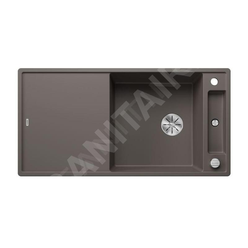 Blanco Axia III XL 6 - Évier en silgranit 1000x510 mm, avec commande de vidage et accessoires, InFino, gris 527235