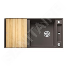 Blanco Axia III XL 6 - Évier en silgranit 1000x510 mm, avec commande de vidage et accessoires, InFino, gris 527235