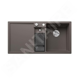 Blanco Collectis 6 - Évier en silgranit 1000x510 mm, avec commande de vidage et accessoires, InFino, gris 527241