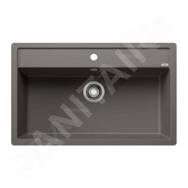 Blanco Dalago 8 - Évier en silgranit, 805x500 mm, avec commande de vidage, gris 527249