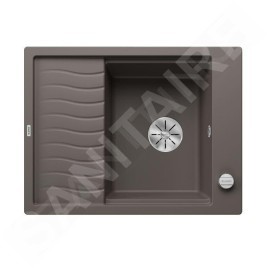 Blanco Elon 45 - Évier en silgranit, 650x500 mm, avec commande de vidage et accessoires, InFino, gris 527251