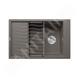 Blanco Elon XL 6 - Évier en silgranit 780x500 mm, avec accessoires, InFino, gris 527252