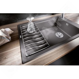 Blanco Elon XL 6 - Évier en silgranit 780x500 mm, avec accessoires, InFino, gris 527252