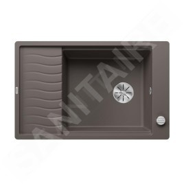 Blanco Elon XL 6 - Évier en silgranit, 770x490 mm, avec commande de vidage et accessoires, InFino, gris 527254