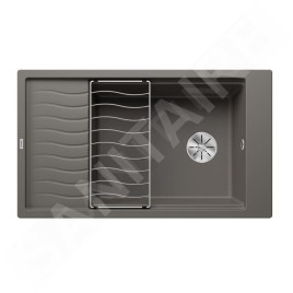 Blanco Elon XL 8 - Évier en silgranit 860x500 mm, avec accessoires, InFino, gris 527255