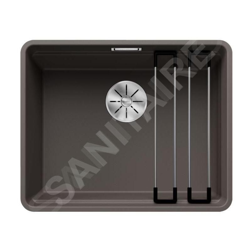 Blanco Etagon 500 - Évier en silgranit 527x427 mm, avec accessoires, InFino, gris 527257 Blanco Etagon 500 - Évier en silgranit 527x427 mm, avec accessoires, InFino, gris 527257