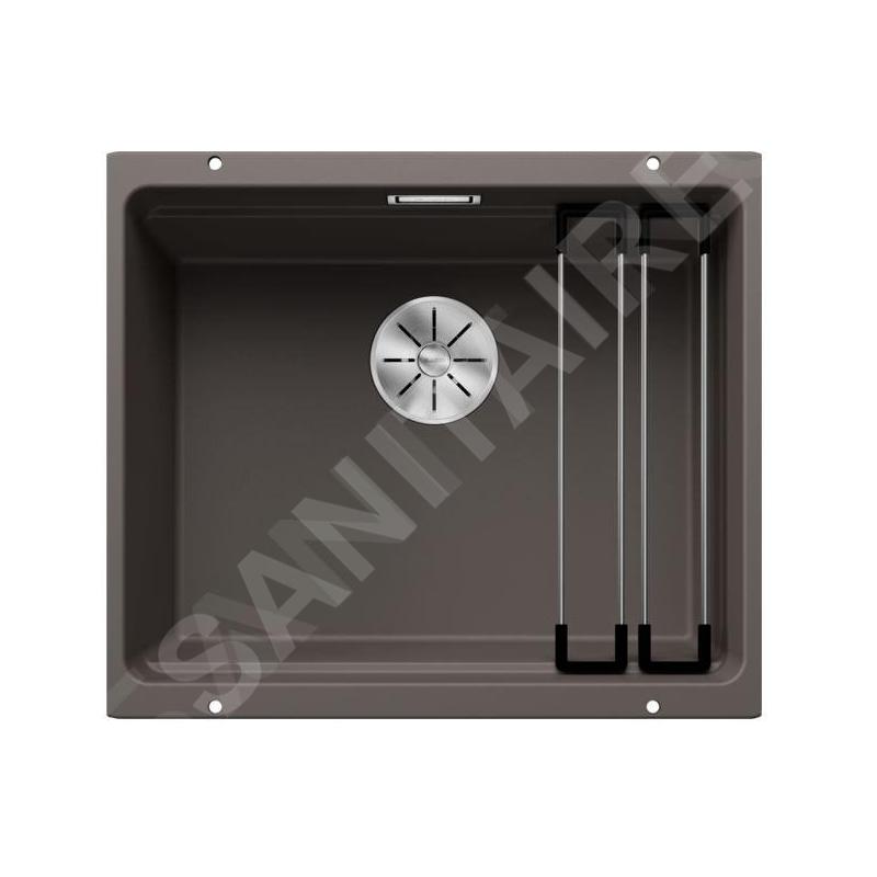 Blanco Etagon 500 - Évier en silgranit, 530x460 mm, avec accessoires, InFino, gris 527258
