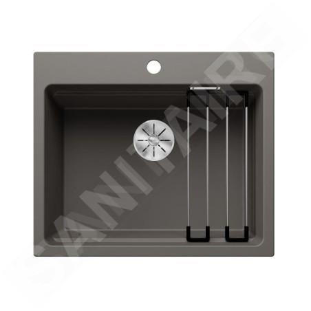 Blanco Etagon 6 - Évier en silgranit 600x510 mm, avec accessoires, InFino, gris 527259