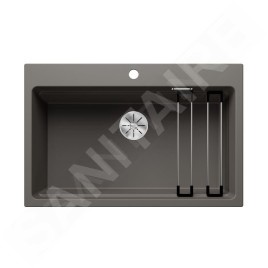 Blanco Etagon 8 - Évier en silgranit, 780x510 mm, avec accessoires, InFino, gris 527262