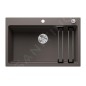 Blanco Etagon 8 - Évier en silgranit, 780x510 mm, avec commande de vidage et accessoires, InFino, gris 527263
