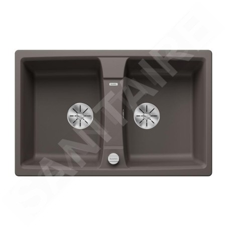 Blanco Lexa 8 - Évier en silgranit, 780x500 mm, avec commande de vidage, InFino, gris 527279