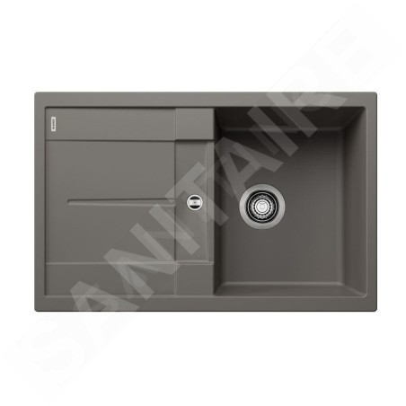 Blanco Metra 45 - Évier en silgranit, 780x500 mm, gris 527289