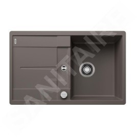 Blanco Metra 45 - Évier en silgranit, 770x490 mm, avec commande de vidage, gris 527290