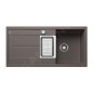 Blanco Metra 6 - Évier en silgranit 1000x500 mm, avec commande de vidage et accessoires, gris 527299