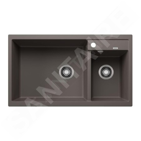 Blanco Metra 9 - Évier en silgranit, 860x500 mm, gris 527304