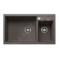 Blanco Metra 9 - Évier en silgranit, 860x500 mm, gris 527304