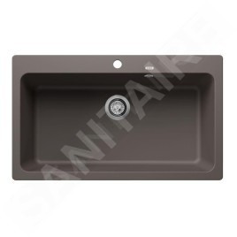 Blanco Naya XL 9 - Évier en silgranit, 860x510 mm, gris 527316