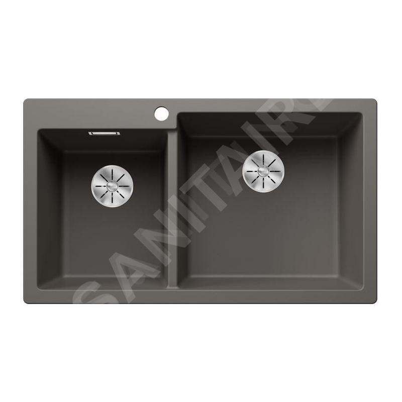 Blanco Pleon 9 - Évier en silgranit, 860x500 mm, InFino, gris 527325