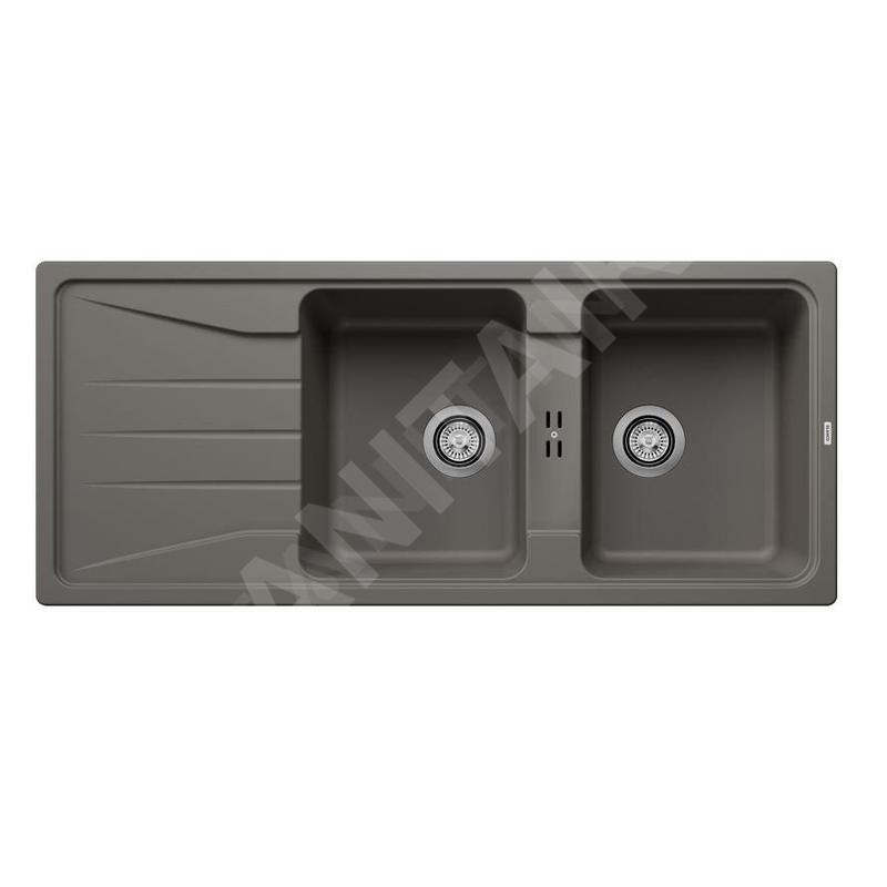 Blanco Sona 8 - Évier en silgranit, 1160x500 mm, gris 527339