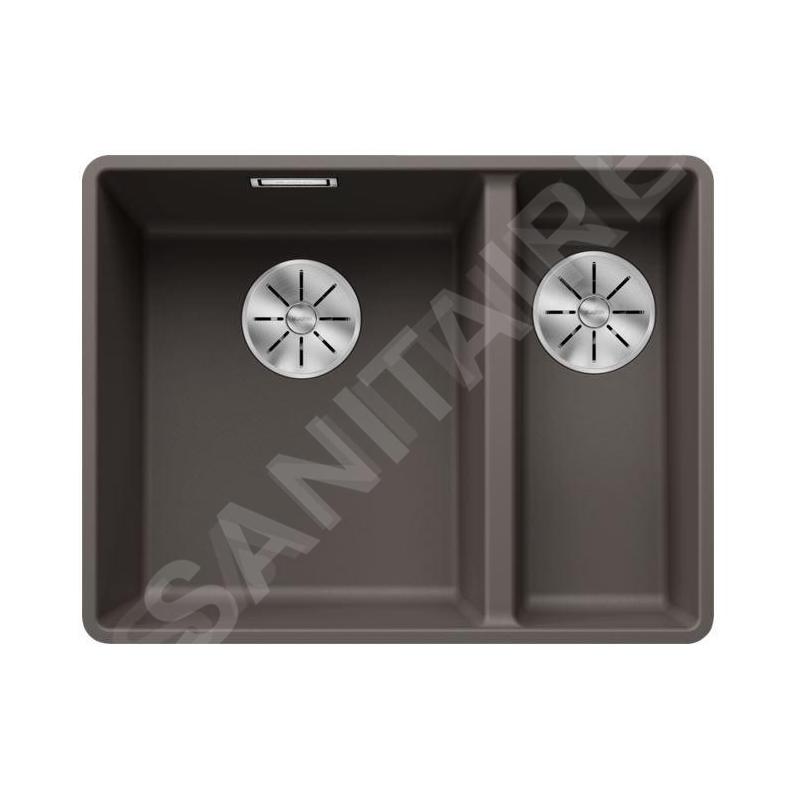 Blanco Subline 340/160 - Évier en silgranit, 552x427 mm, évier à gauche, InFino, gris 527344 Blanco Subline 340/160 - Évier en silgranit, 552x427 mm, évier à gauche, InFino, gris 527344