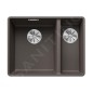 Blanco Subline 340/160 - Évier en silgranit, 552x427 mm, évier à gauche, InFino, gris 527344 Blanco Subline 340/160 - Évier en silgranit, 552x427 mm, évier à gauche, InFino, gris 527344