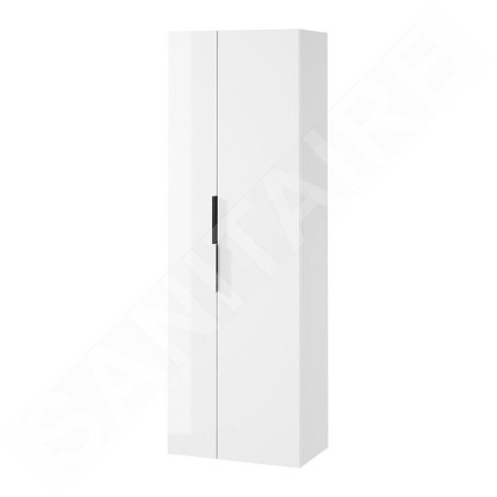 Cersanit City - Armoire haute, 180x60x36 cm, 2 portes, blanc S584-019-DSM