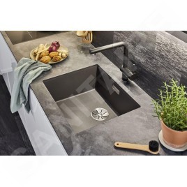 Blanco Subline 500 - Évier en Silgranit, 530x460 mm, InFino, gris 527353
