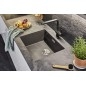 Blanco Subline 500 - Évier en Silgranit, 530x460 mm, InFino, gris 527353