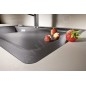 Blanco Zenar 45 - Évier en silgranit, 848x498 mm, avec commande de vidage, InFino, gris 527362