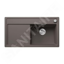 Blanco Zenar 5 - Évier en silgranit, 903x498 mm, avec commande de vidage, InFino, gris 527366