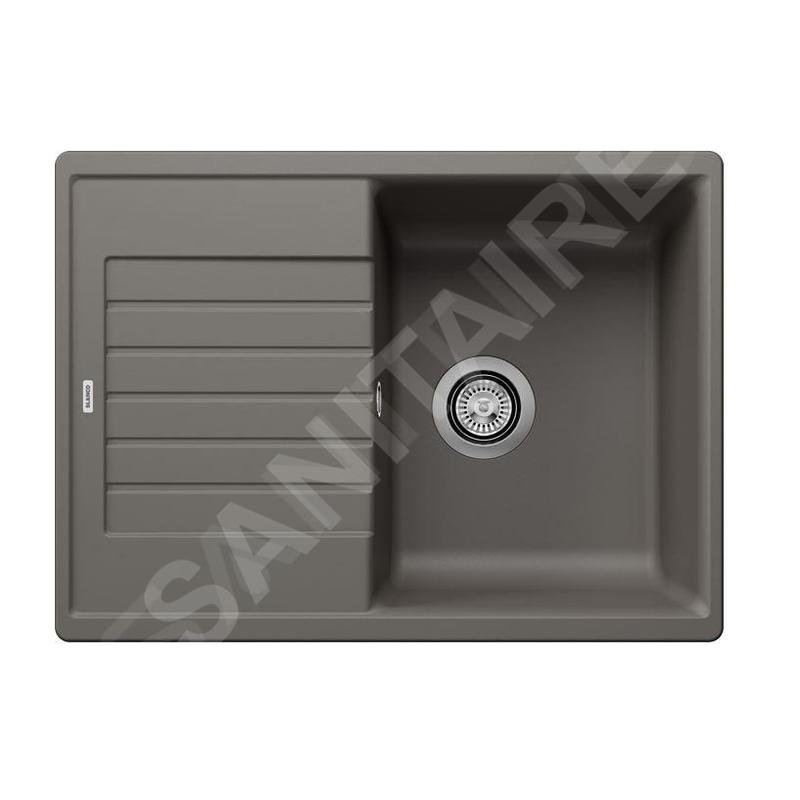 Blanco Zia 45 - Évier en silgranit, 680x500 mm, gris 527380