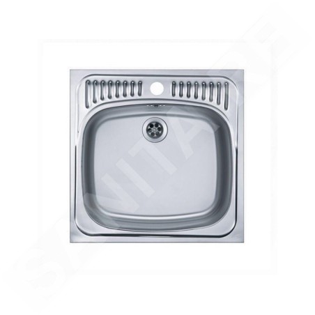 Alveus Basic - Évier 465x465 mm, inox 1008825