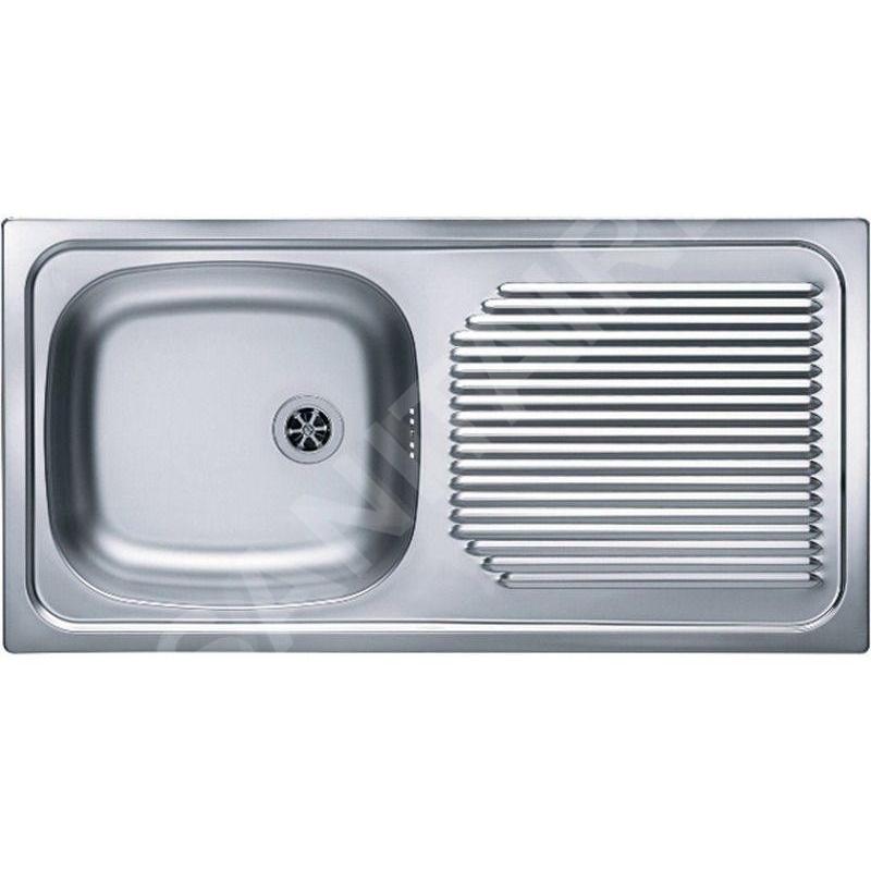 Alveus Basic - Évier 860x435 mm, inox 1008843