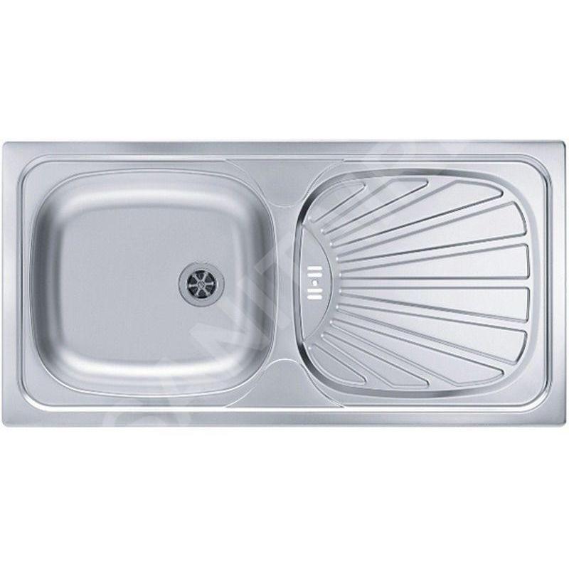 Alveus Basic - Évier 860x435 mm, inox 1008993